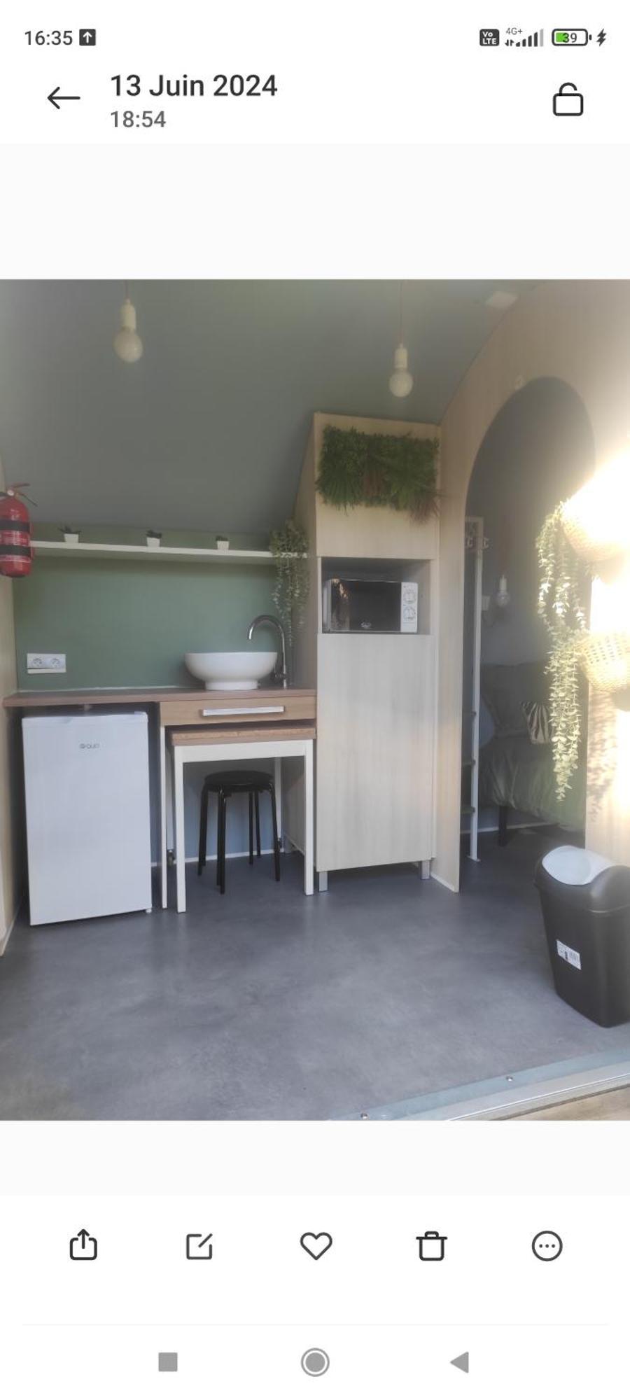 Du Cote De Chez Swann A 150 M De La Plage Vias Exteriör bild